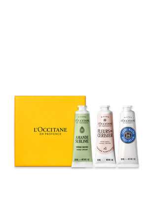 Presente Trio Creme de M&atilde;os